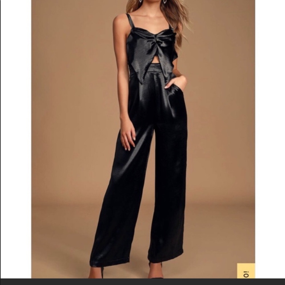 Black jumpsuit